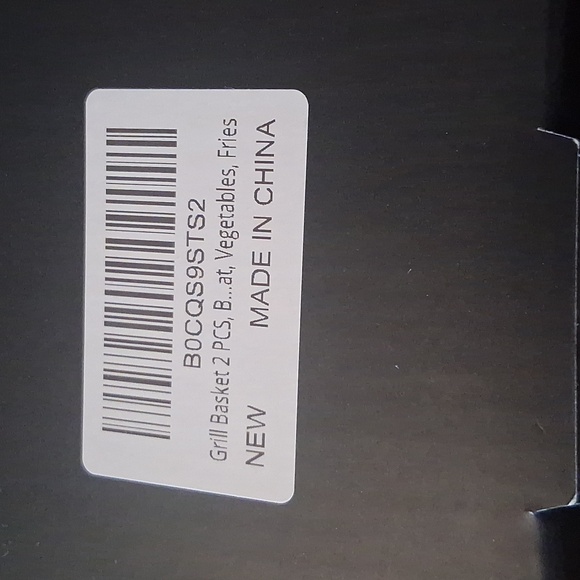 BBQ Grill Basket - Stainless Steel Rolling Basket Set - Picture 4 of 4